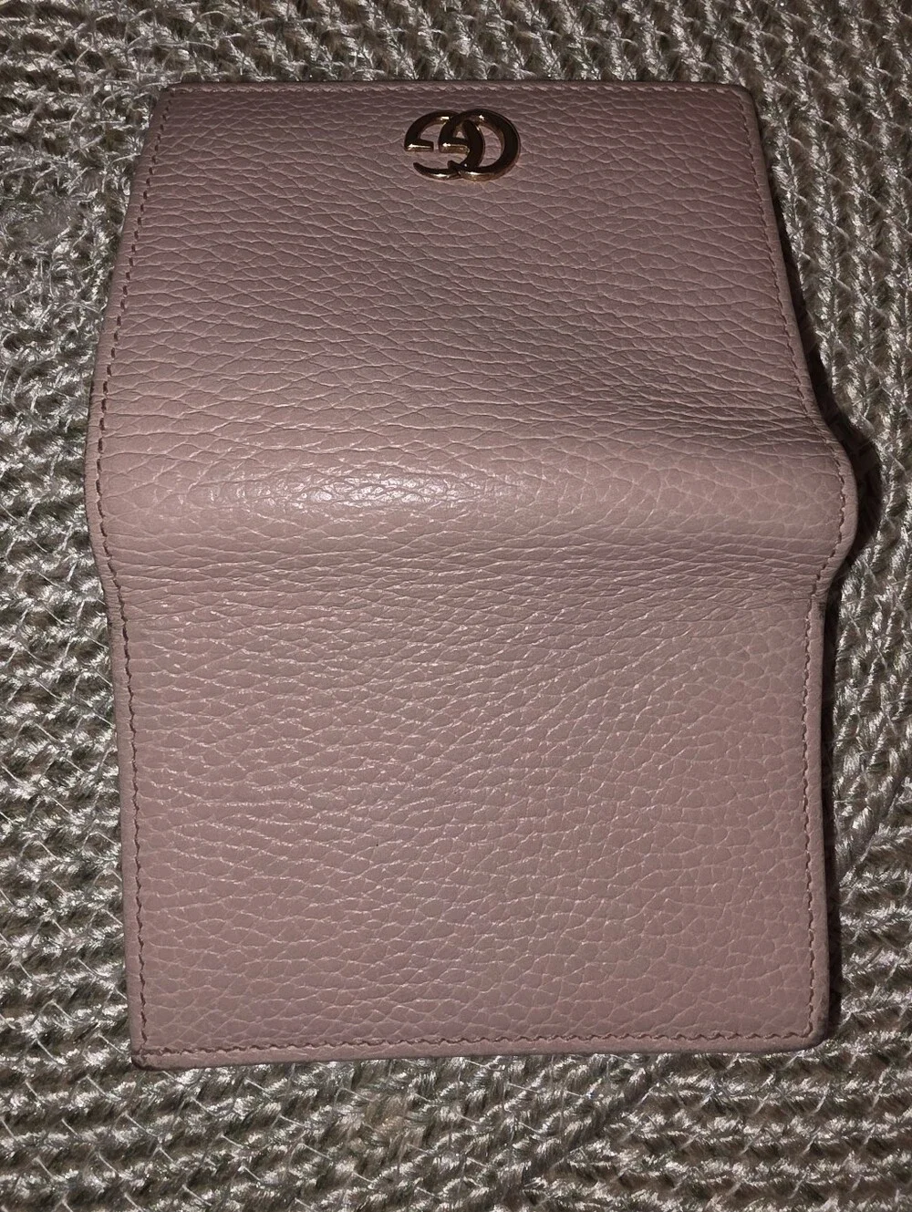 🌸✨ Authentic Gucci GG Marmont Card Case Wallet – Blush Pink Leather ✨🌸 - Picture 16 of 17